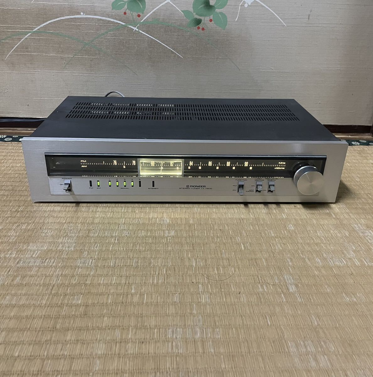 パイオニア PIONEER ステレオ TX 7900 チューナー オーディオ ビンテージ レトロ 昭和 アンプ デッキ FM AMの画像6