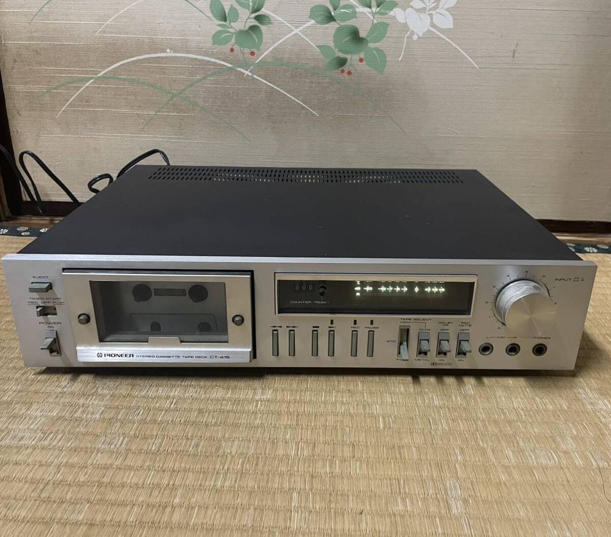 パイオニア PIONEER ステレオ TX 7900 チューナー オーディオ ビンテージ レトロ 昭和 アンプ デッキ FM AMの画像3