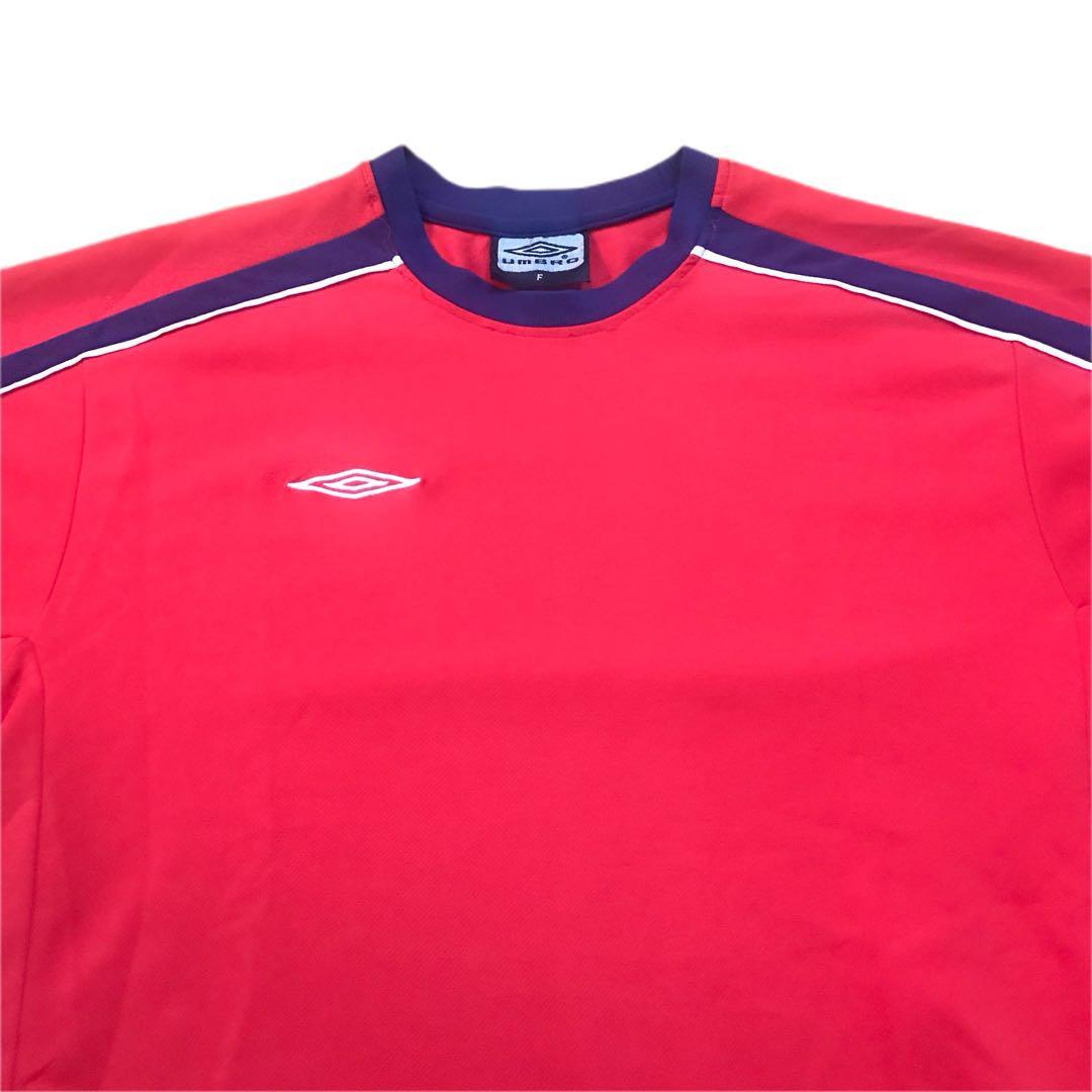 UMBRO y2k アンブロ サッカーゲームシャツ イングランド代表カラー_画像2