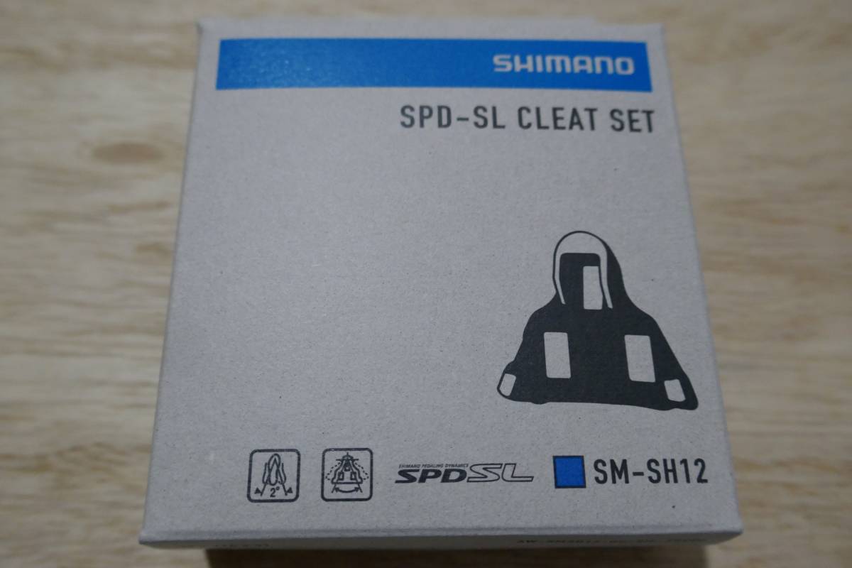 SHIMANO SM-SH12 　シマノ クリートセット ブルー SPD-SL_画像3