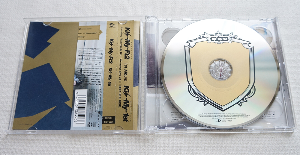 Kis-My-1st 初回生産限定盤A DVD付　Kis-My-Ft2　キスマイ　CD_画像2