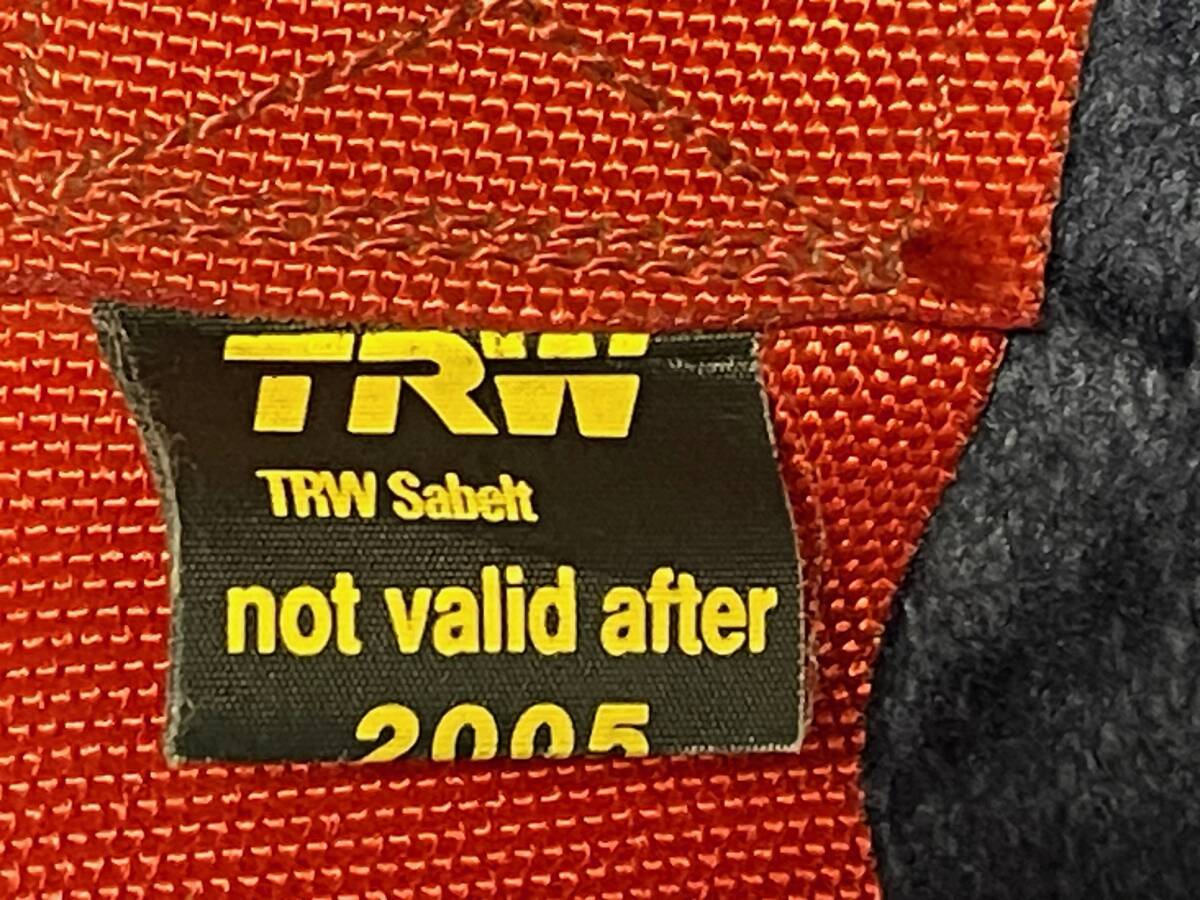 TRW Sabelt harness Renault Sport spida-. использование ремень безопасности б/у 