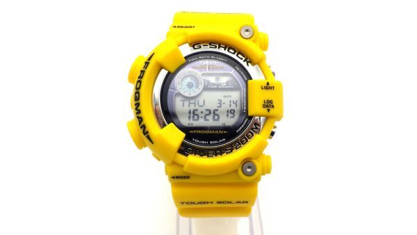 ●CASIO G-SHOCK GF-8250-9JF TOUGH SOLAR FROGMAN イエロー タフソーラー フログマン カシオ ジーショック 腕時計