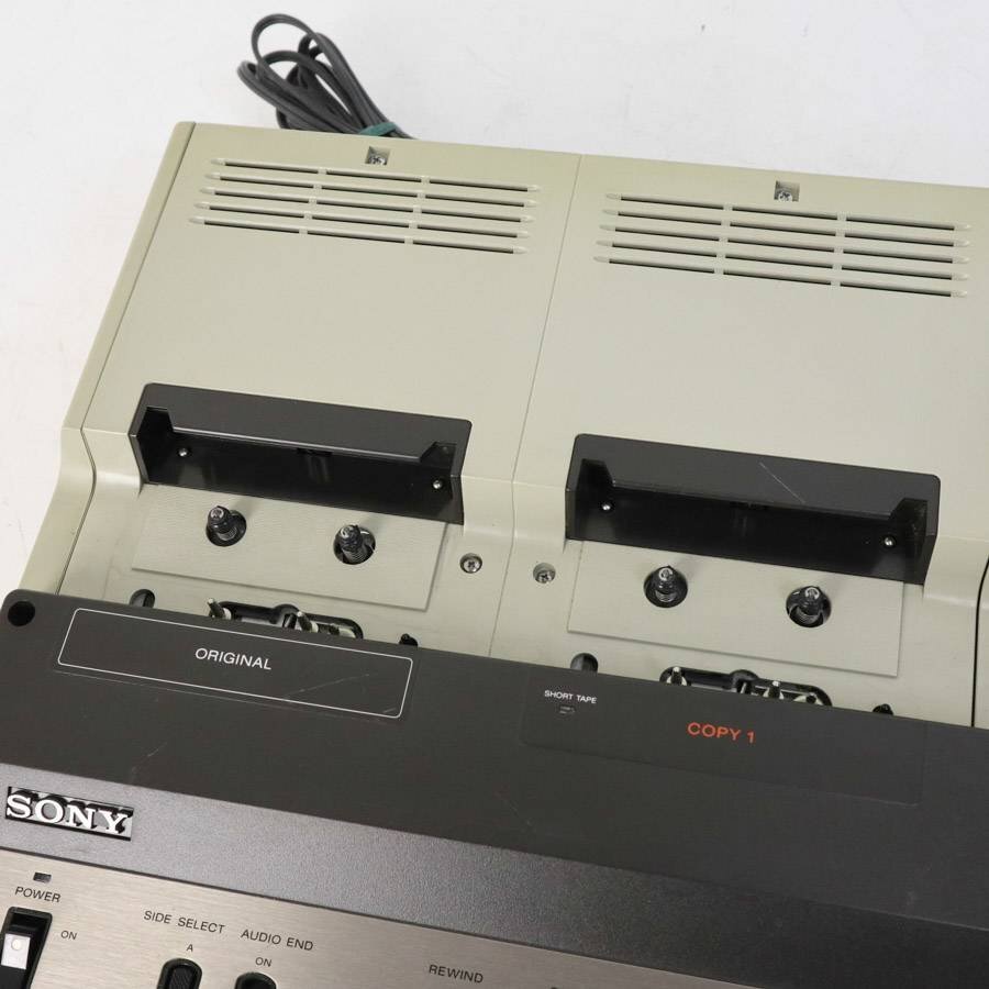 SONY ソニー CCP-300 カセットテーププリンター 通電のみOK★794v22_画像2