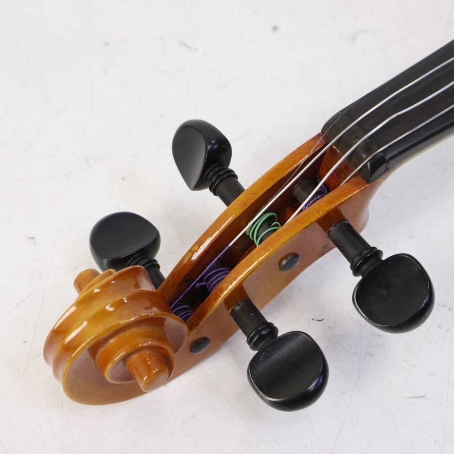 西ドイツ製 KARL HOFNER MASTER VIOLIN 1988 ヴィンテージ KH66 バイオリン ケース/弓付き カールヘフナーマスターバイオリン★799v12_画像4