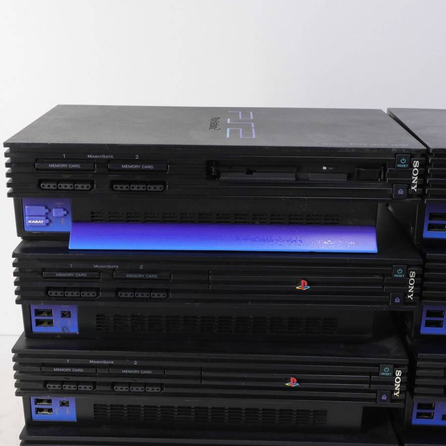 PS2 プレイステーション2 本体のみ10台セット ジャンク扱い SCPH-10000/SCPH-15000/SCPH-30000/SCPH-39000 RC/SCPH-50000★801v17_画像2