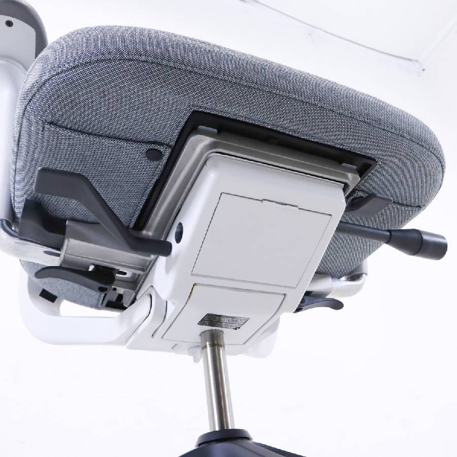 vitra. ヴィトラ【ID Air】ID Chair Concept IDチェア デスクチェア 肘付き 布張り グレー系 アントニオ・チッテリオ IDエア★802h21_画像8