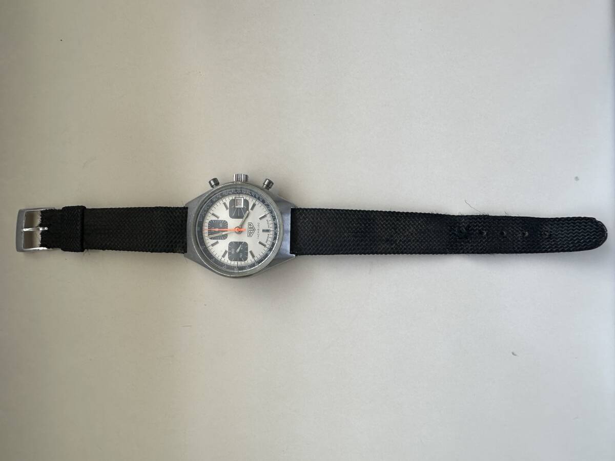 値引きしました！ Heuer ホイヤー クロノグラフ メンズ 手巻き時計 の画像2