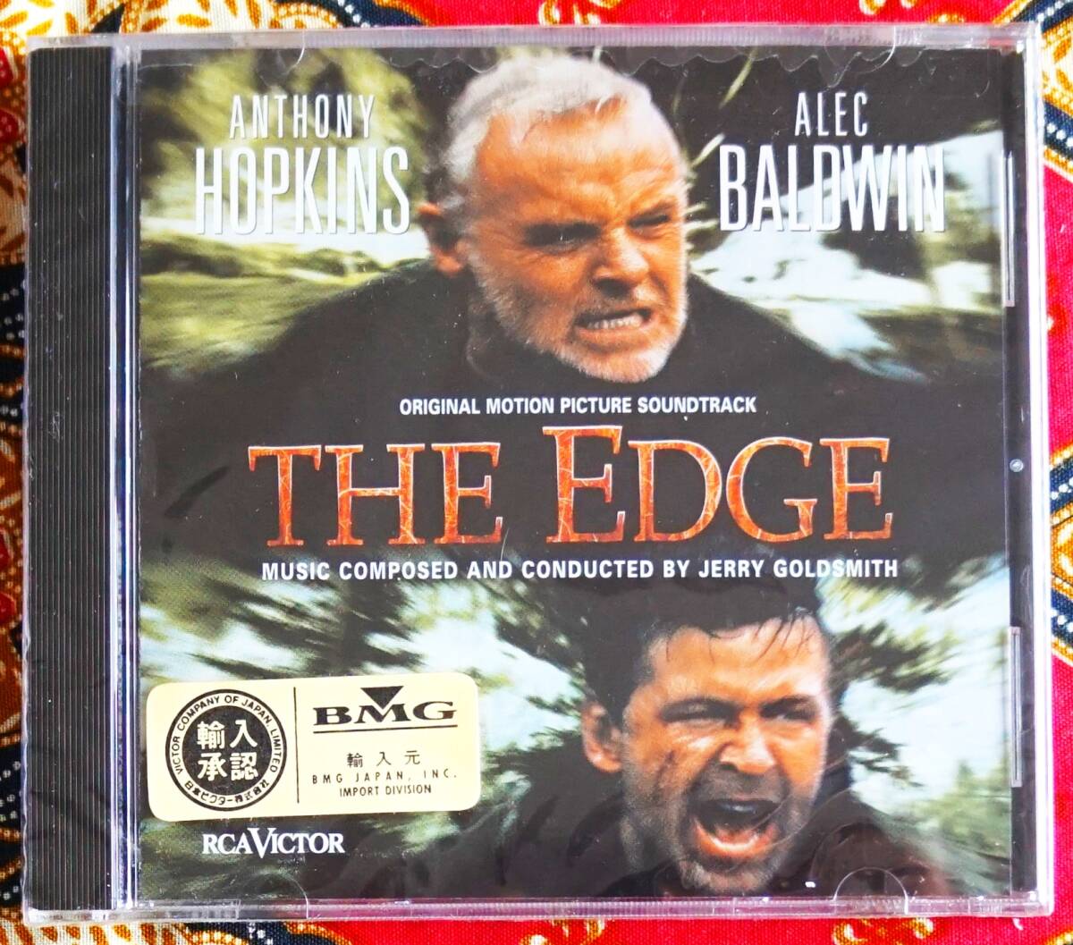 ☆彡新品 未開封【CD】ザ ワイルド THE EDGE / ジェリー ゴールドスミス→アンソニー ホプキンス・アレック ボールドウィン_画像1