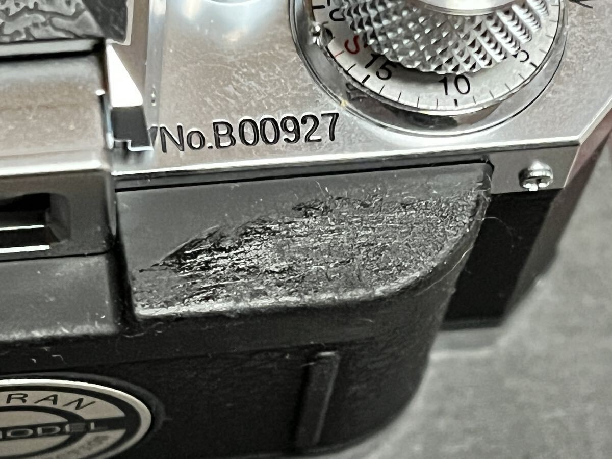 Megahouse ミニチュアカメラ SHARAN Nikon F Model Mini Classic Camera Collection ジャンク_加水分解しています