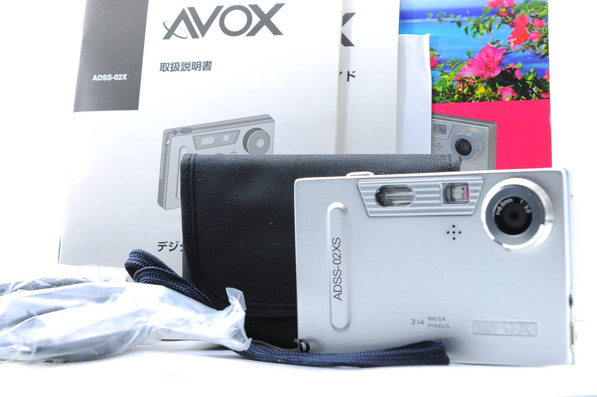 ★美品★ AVOX ADSS-02XS デジタルカメラ 元箱の画像1