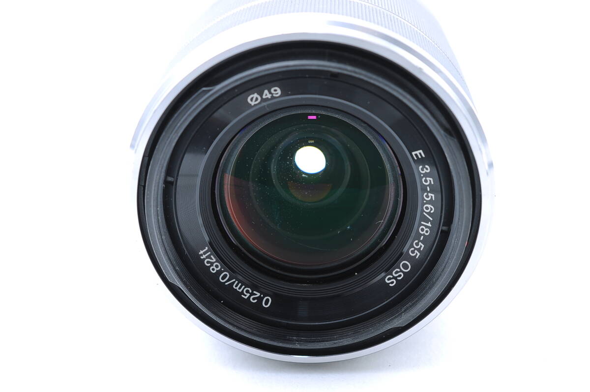 ★良品★ ソニー SONY E 18-55mm F3.5-5.6 OSS SEL1855 シルバー_画像5