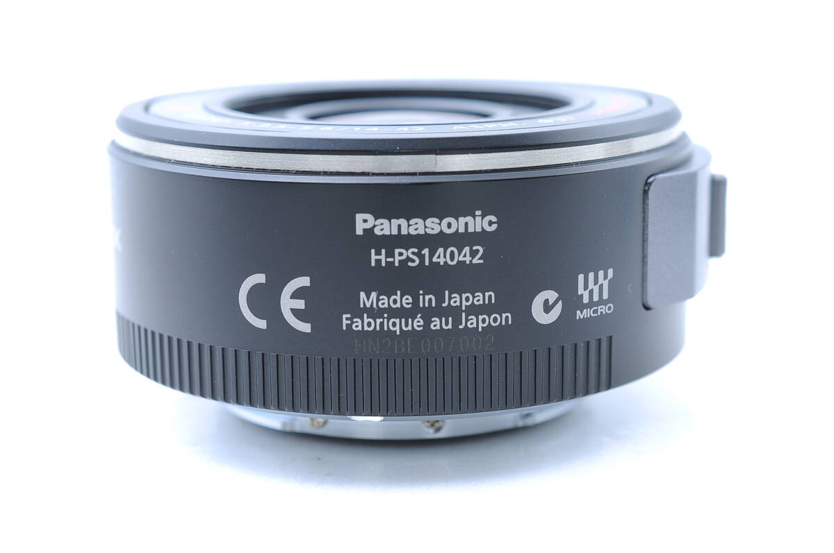 ★美品★ パナソニック Panasonic LUMIX G X VARIO PZ 14-42mm F3.5-5.6 ASPH. POWER O.I.S ブラック_画像6