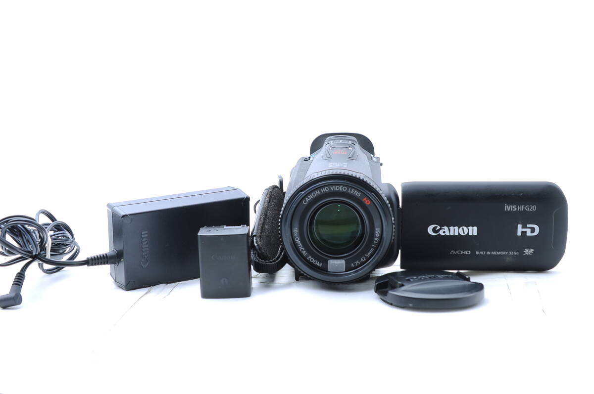 ★現状品★ キャノン CANON iVIS HF G20 ビデオカメラ_画像2