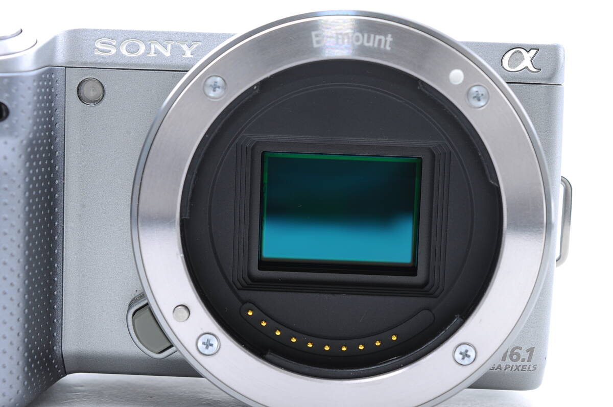 ★良品★ ソニー SONY NEX-5N ボディ シルバー_画像8