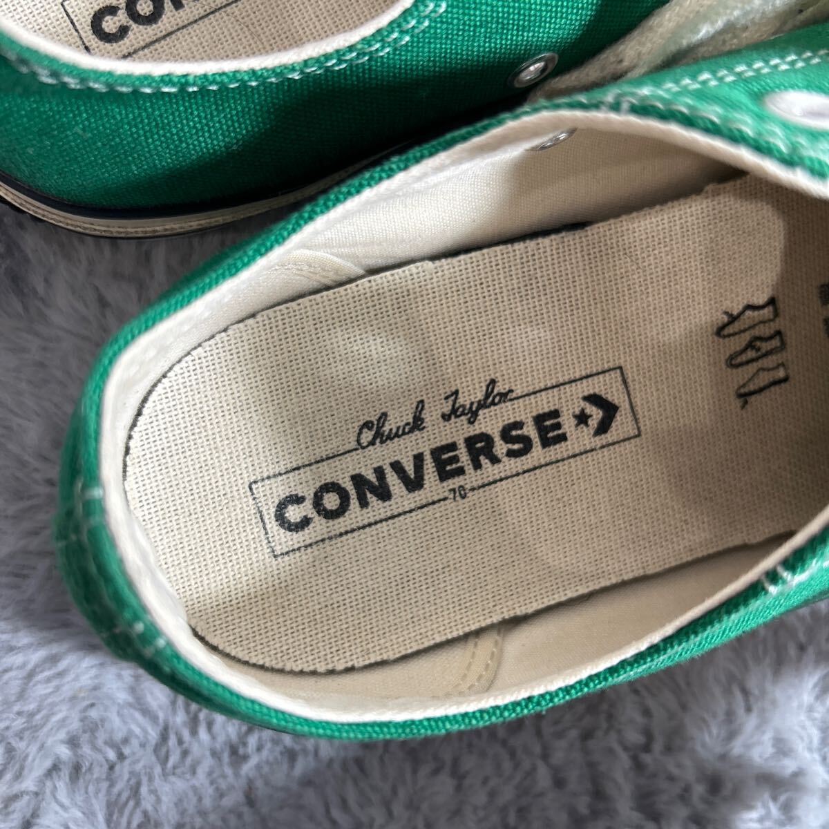 CONVERSE コンバース オールスター スニーカー グリーン 81/2サイズ 27cm _画像6