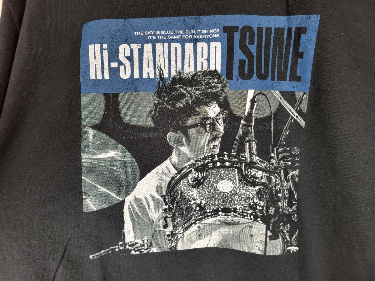 新品 HI-STANDARD TSUNE Tシャツ 黒 Lサイズ ハイスタンダード 恒岡章 ハイスタ ツネ ティシャツ ブラックの画像4