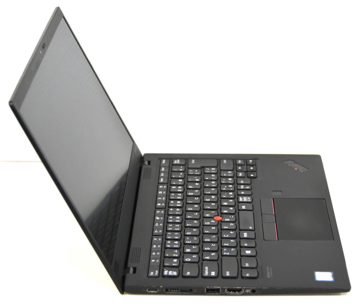 ☆ ThinkPad 7th X1 Carbon Core i5-8365U 1.6(4.1)G/NVMe 256GB/14.0 1920x1080/無線/Bt/カメラ/指紋/Office 2021/最新W11&リカバリ☆0323_画像2
