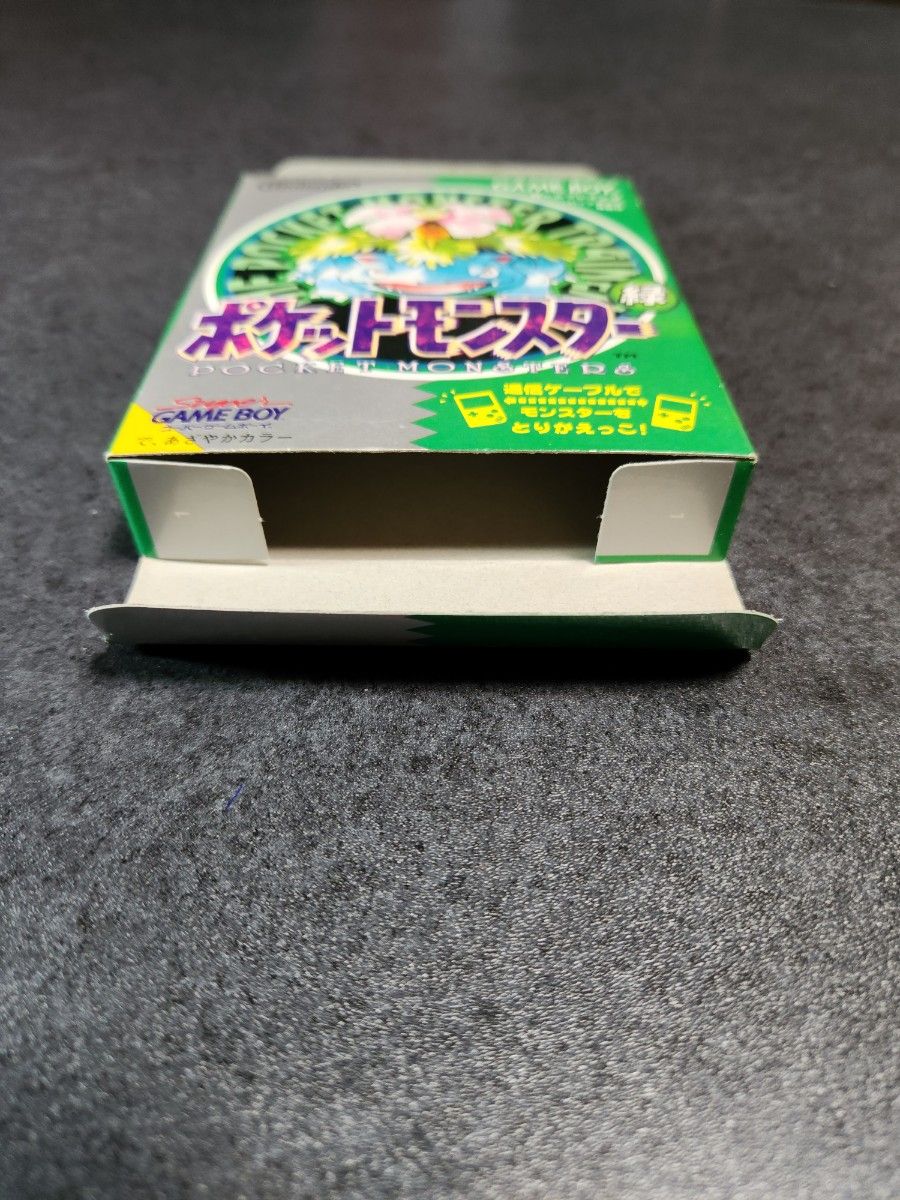 ※空箱、説明書、タウンマップのみ　ポケットモンスター緑　