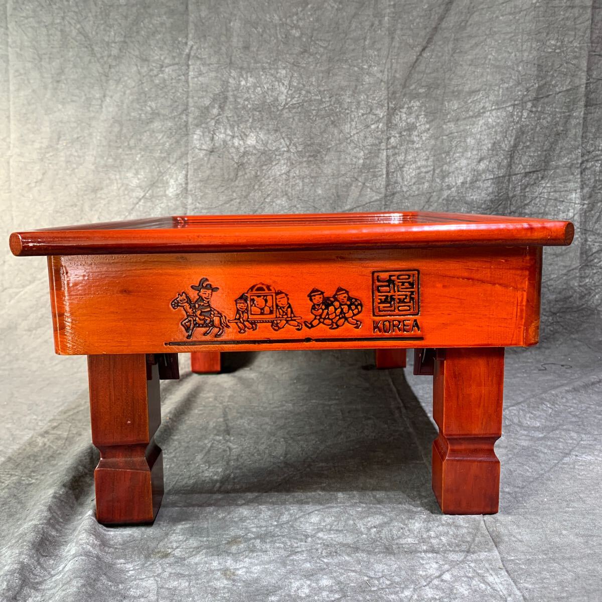 木製　折りたたみテーブル　ミニ　韓国座敷テーブル　ローテーブル　韓国インテリア_画像5