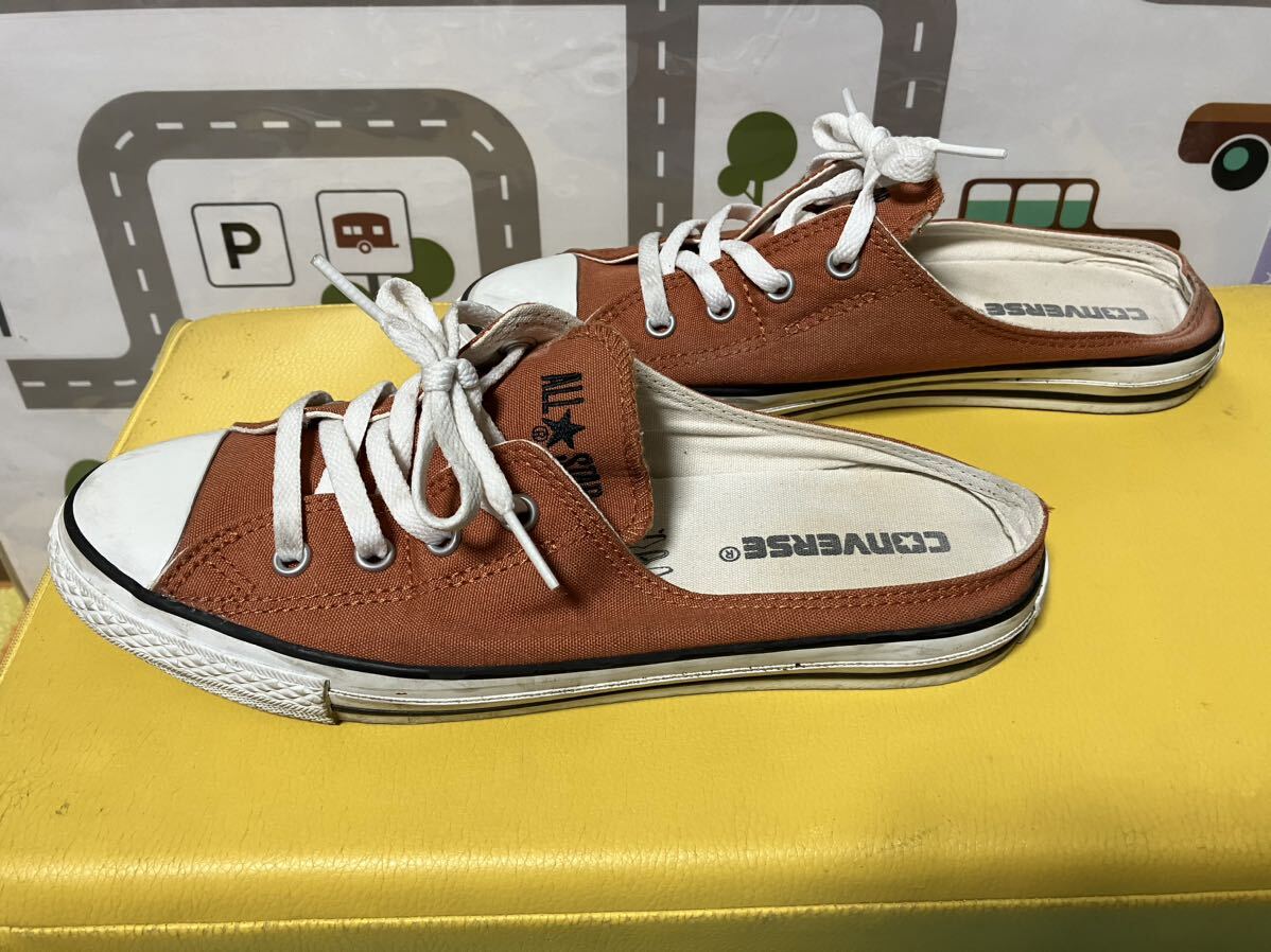 コンバース CONVERSE オールスター　Sミュールスリッポン　24.5cm 中古品_画像9