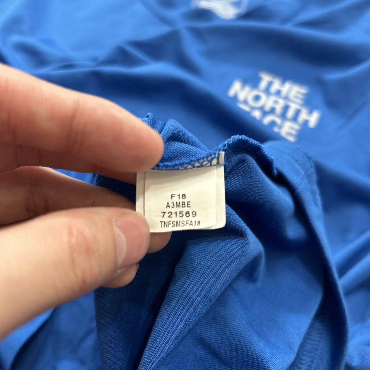 JJ @ 良品 アウトドア '人気モデル' THE NORTH FACE ノースフェイス 長袖 Tシャツ / カットソー sizeM 着心地抜群 メンズ 紳士服 トップス _画像6