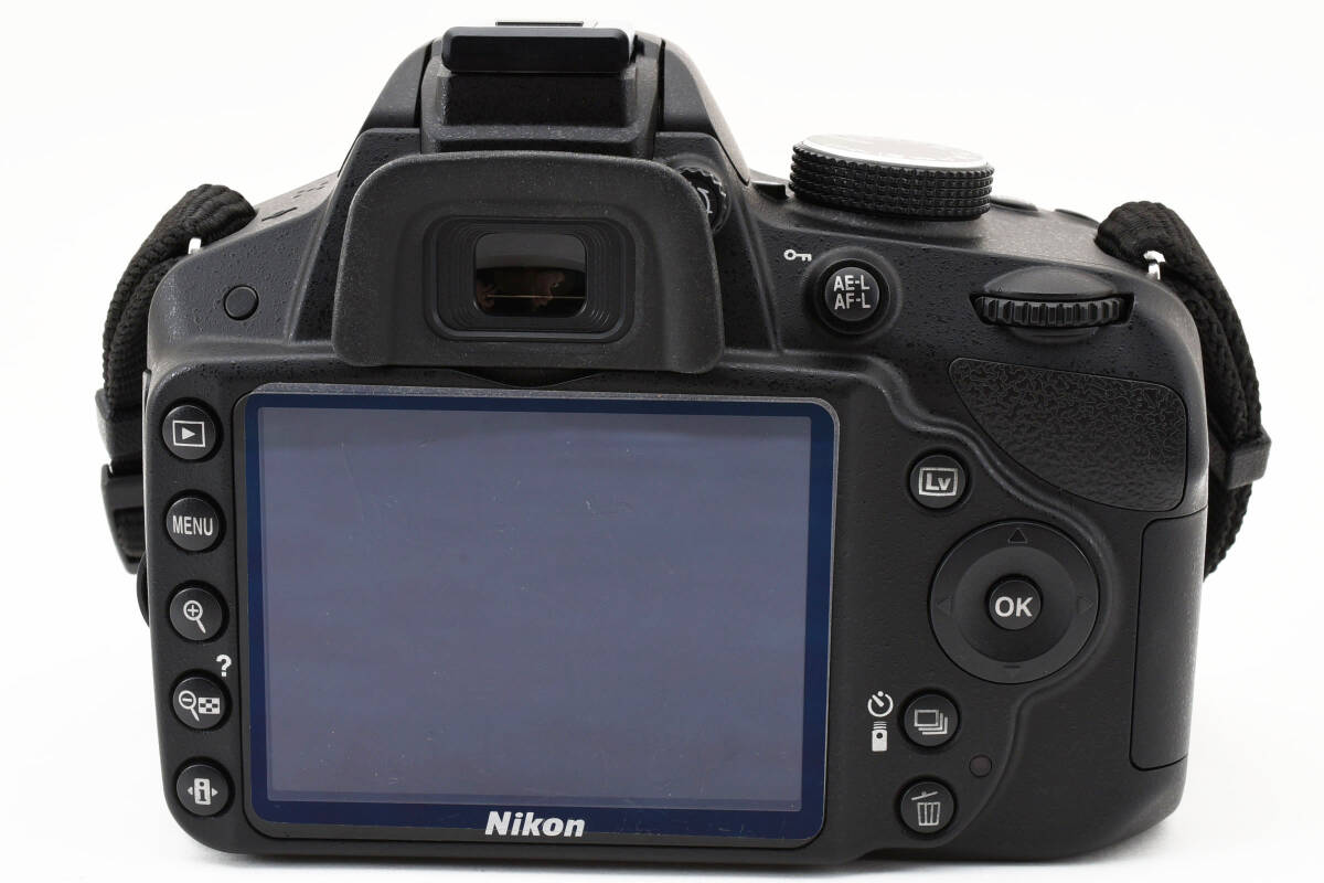 【美品】ニコン Nikon D3200 18-55mm + 55-200mm ダブルレンズキット 【元箱付き・付属品多数】 ♯A6201C50019ICBA_画像8