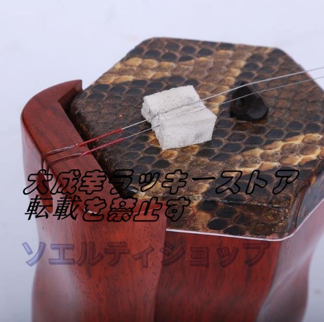  high quality *.. two .. tree China musical instruments two . kokyu unused semi-hard case set 