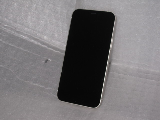 超美品 iphone12 mini 本体 64G ホワイト SIMフリーの画像3