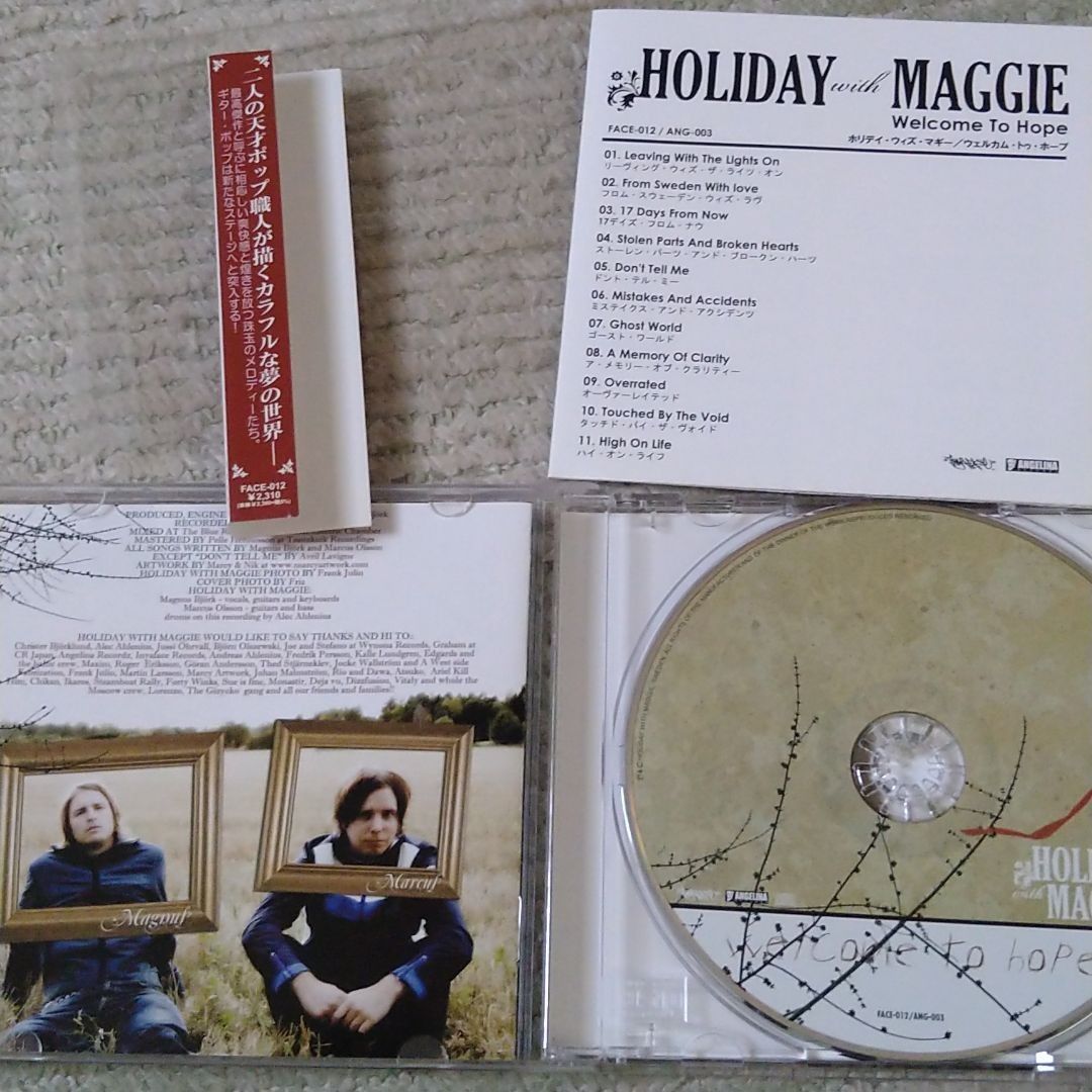 Holiday With Maggie / Welcome To Hope 帯付