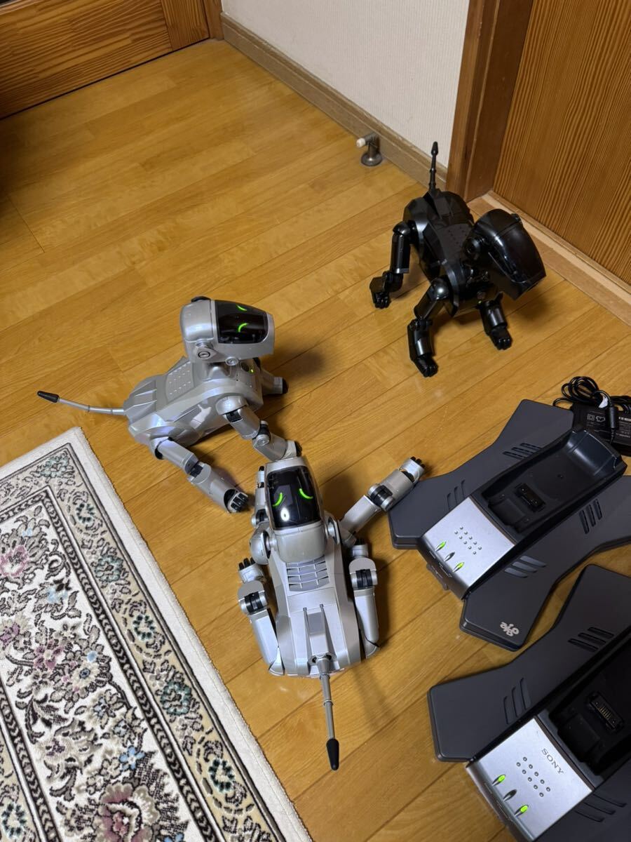  коллекционный выпуск! SONY AIBO Sony ERS-111 3 родственная рабочее состояние подтверждено анимация есть 