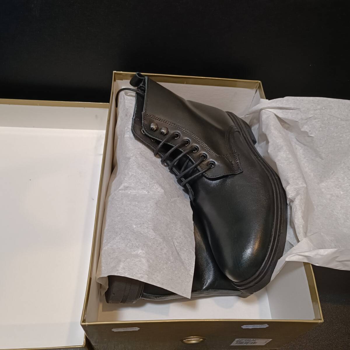 プリモエンポリオ（Primo Emporio） イタリア製ブーツ 黒 42_画像10