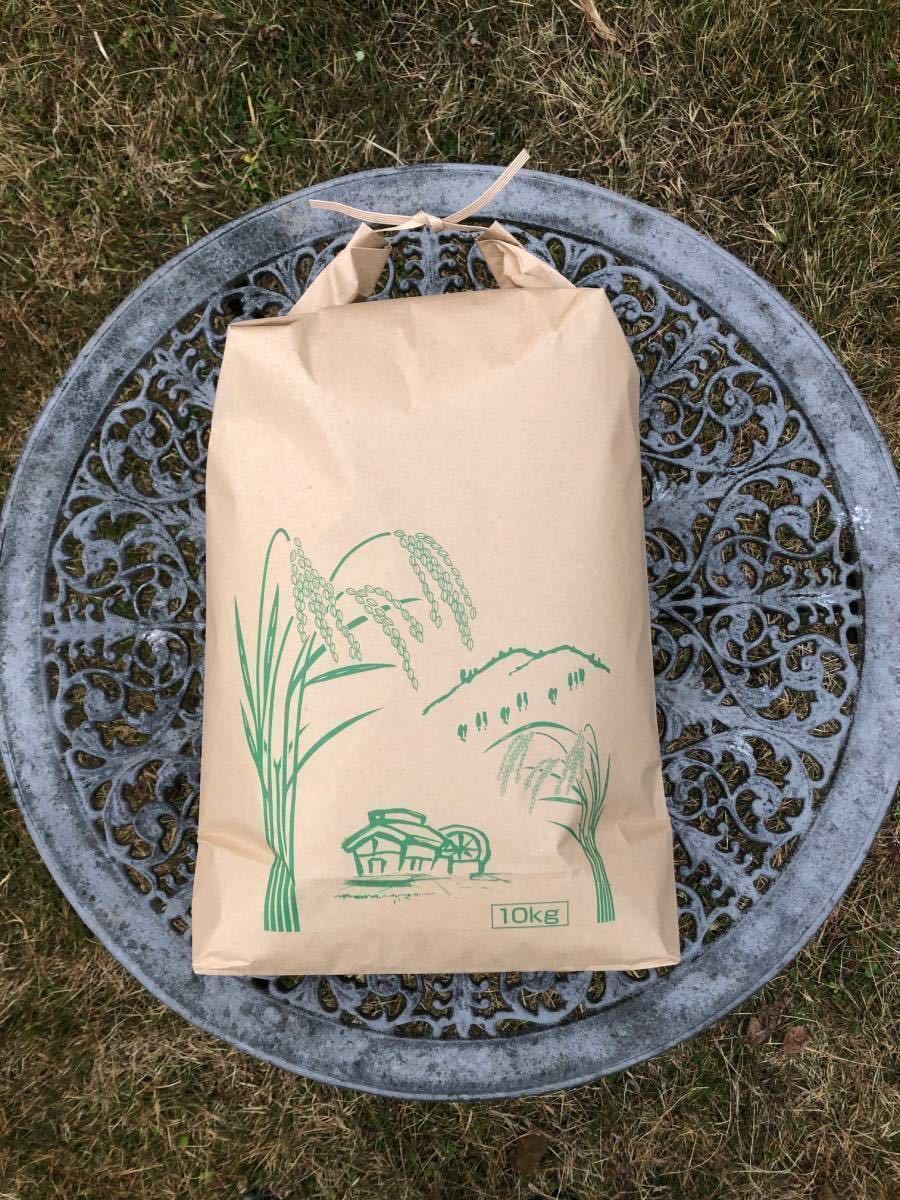 送料無料　令和5年度産　有機肥料　京都丹波産コシヒカリ玄米　10kg （精米可）　美味しいお米　　　_玄米10ｋｇ袋