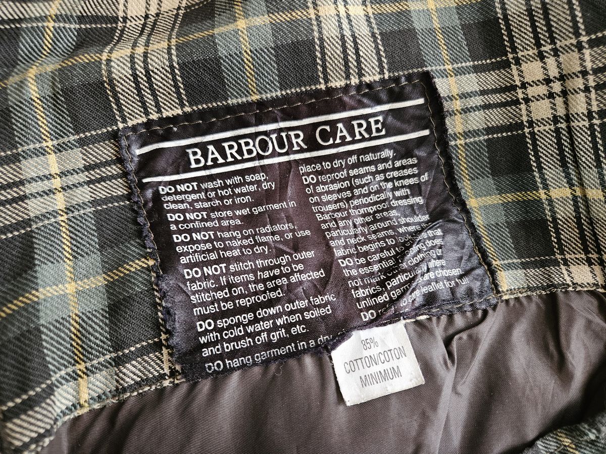 古着　ビンテージ　Barbour　バブアー　GAMEFAIR　_画像4