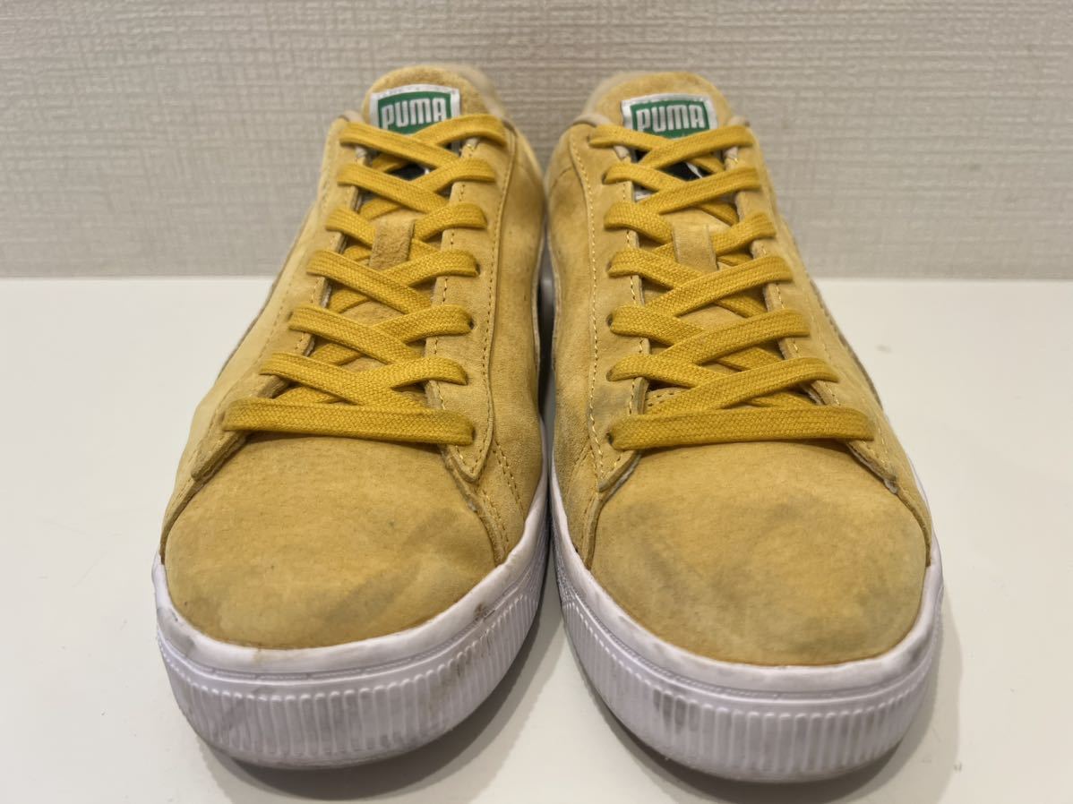 ★PUMA★プーマ★SUEDE LITE★スウェードライト★PROFOAM★385537-03★スエード★ローカットスニーカー★イエロー★黄色★US9.5★27.5cm★_画像2