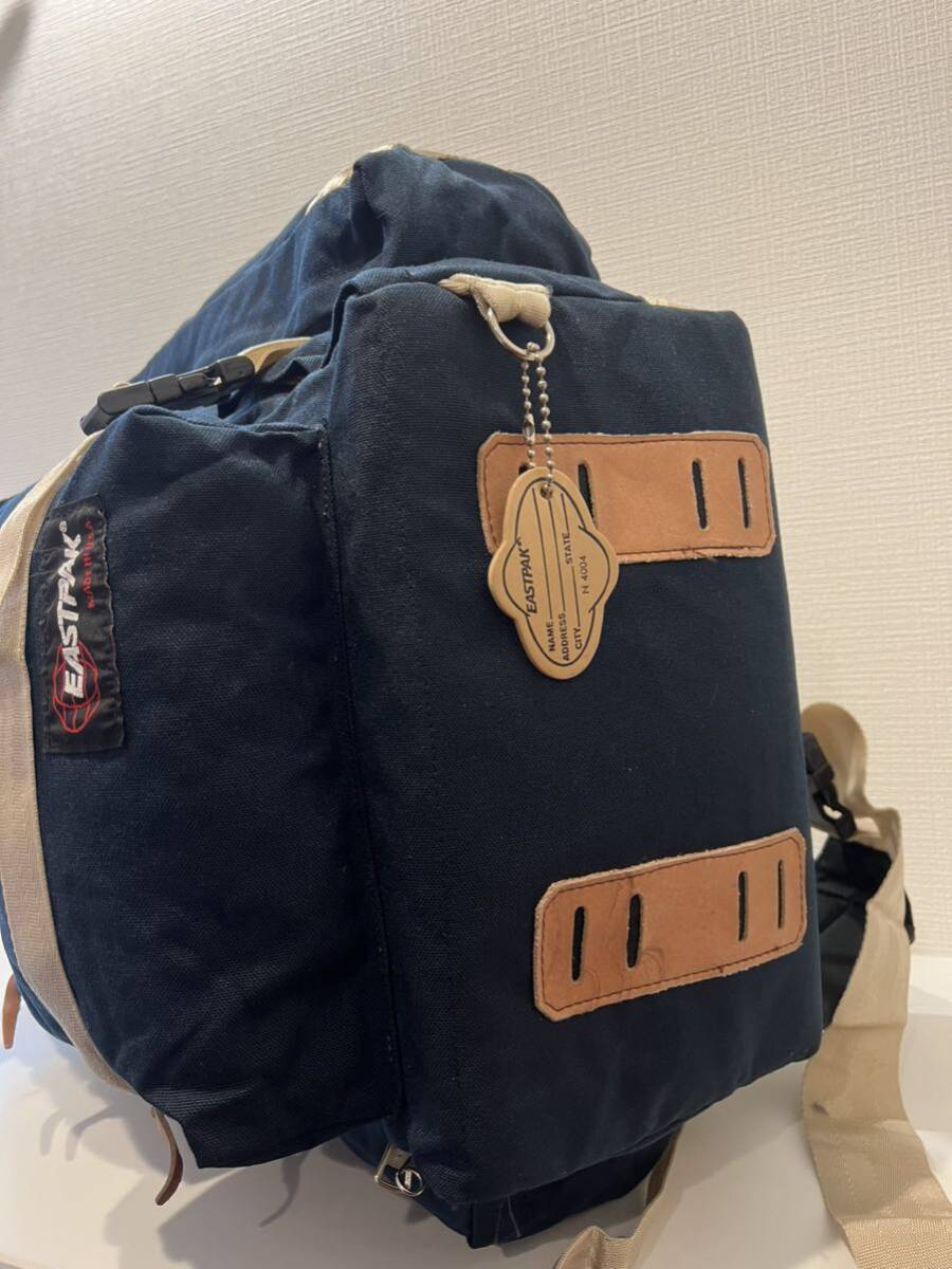 ★80s★90s★USA製★EASTPAK★イーストパック★バックパック★ショルダーバッグ★トラベルバッグ★大容量★ネイビー★紺★ヴィンテージ★_画像7