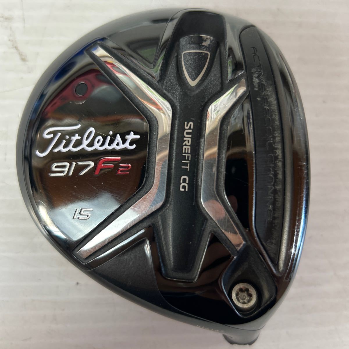 送料無料★Titleist 917F2 3W 15° フェアウェイウッドヘッド タイトリスト 管理番号14351_画像1