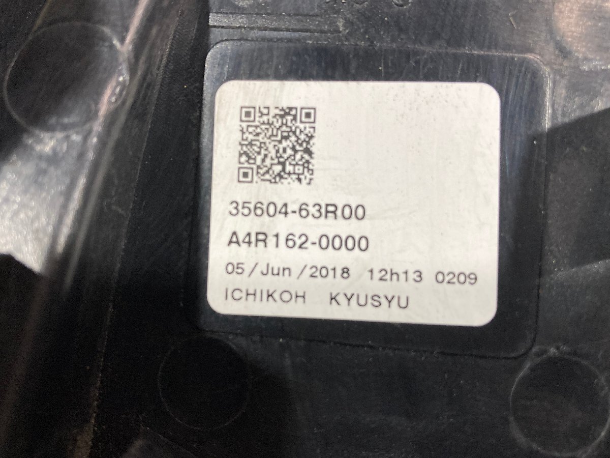 スズキ ワゴンR MH55S FX 純正 テールランプ 左 助手席側 ICHIKOH D205 35604-63R00 MH35S テールライト 他商品同梱不可_ラベル品番です