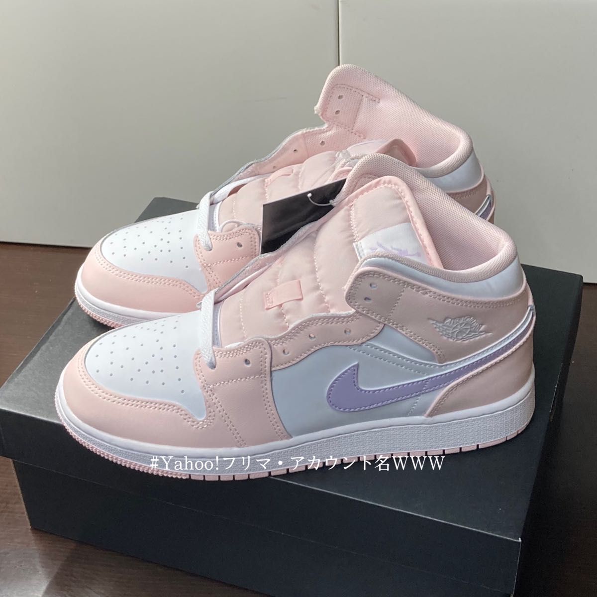 新品25cm】NIKE AIR JORDAN1MID (GS) エアジョーダン1 ピンク 新品25cm】NIKE AIR JORDAN1MID (GS) エアジョーダン1 ピンク