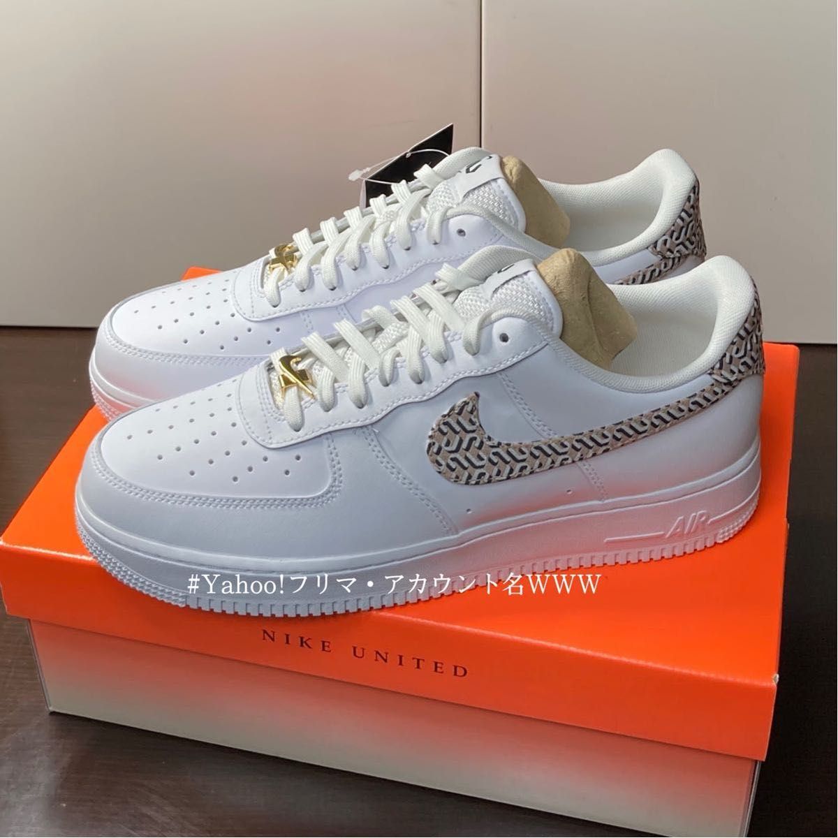 新品28 5cm相当】NIKE W エアフォース1LX ホワイト/モノグラム 新品28 5cm相当】NIKE W エアフォース1LX ホワイト/モノグラム