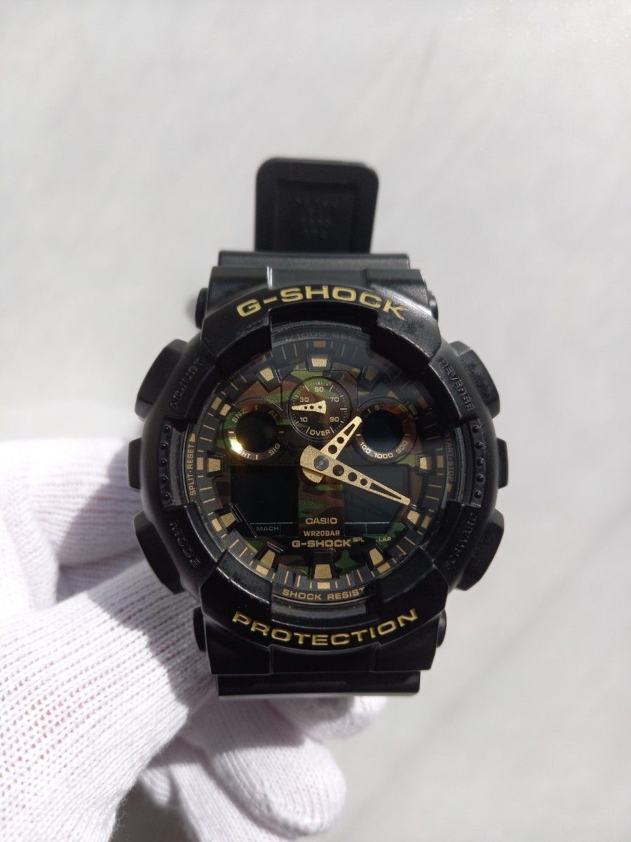 動作未確認　カシオ CASIO G-SHOCK 腕時計 ジーショック Gショック　迷彩　カモフラージュ