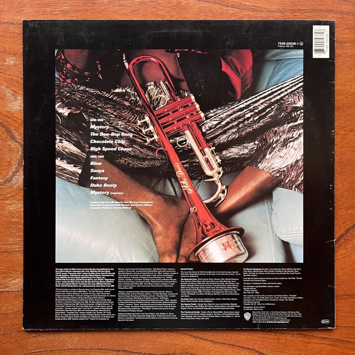 【EU圏内 初回オリジナル盤 独プレス STERLING刻印 MAT:1A/1B】MILES DAVIS『DOO-BOP』マイルス・デイヴィス/高音質DIRECT METAL MASTERING_画像2