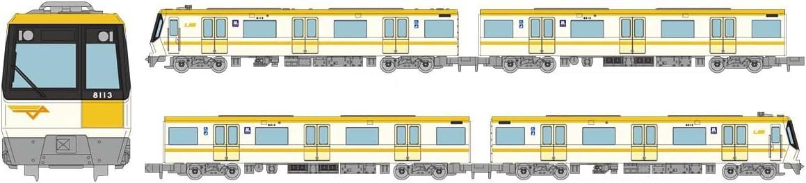 TOMYTEC リニア地下鉄道コレクション Osaka Metro 80系 今里筋線 13編成 4両セット A