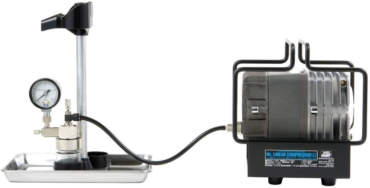 クレオス PS307 Mr.リニアコンプレッサー L7/圧力計付レギュレーターセット