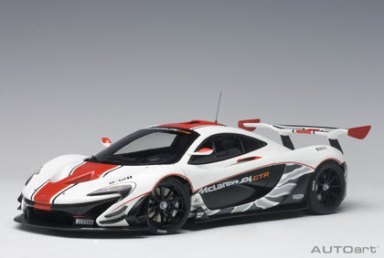 AUTO art 81541 1/18 マクラーレン P1 GTR (ホワイト/レッド)