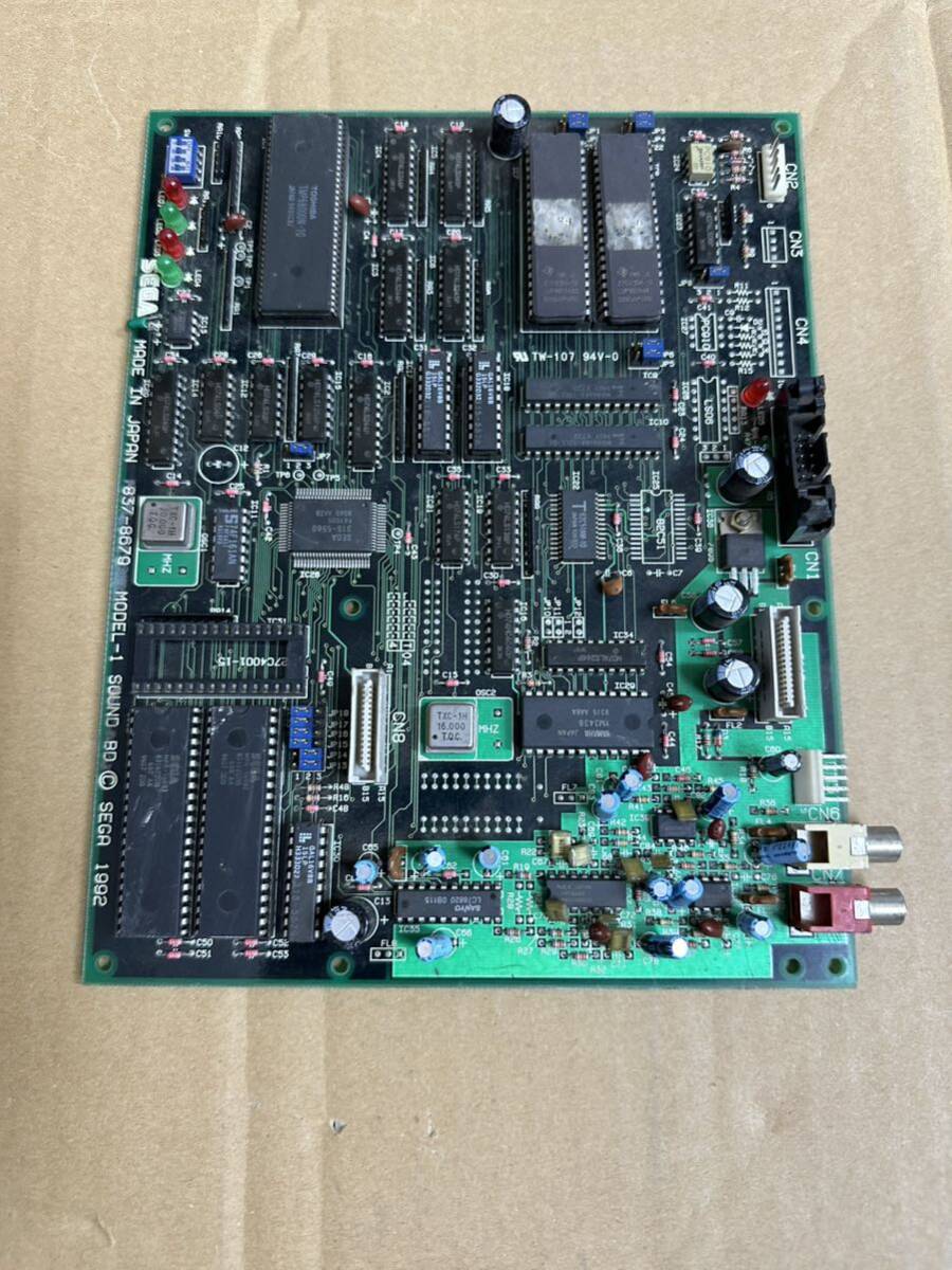 SEGA MODEL1用SOUNDBDになります。_画像1