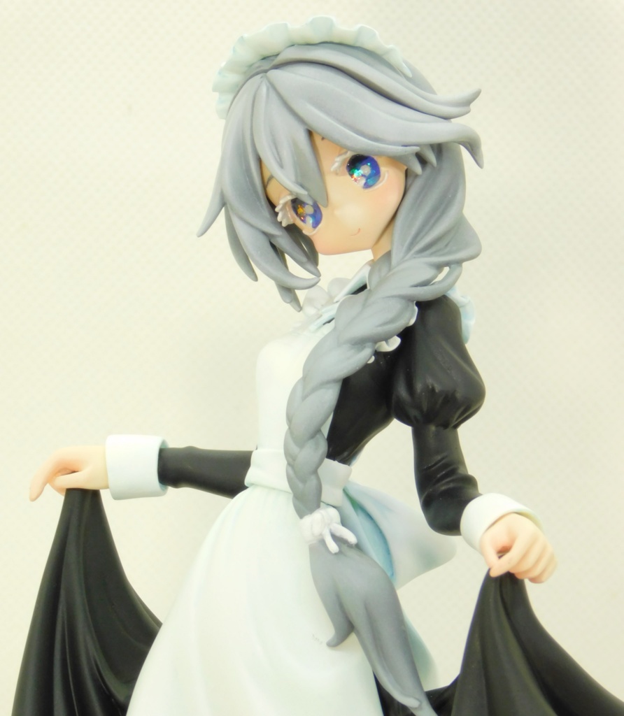 Yahoo!オークション - ken みつあみのメイドさん 全高約23cm Yahoo!オークション - ken みつあみのメイドさん 全高約23cm