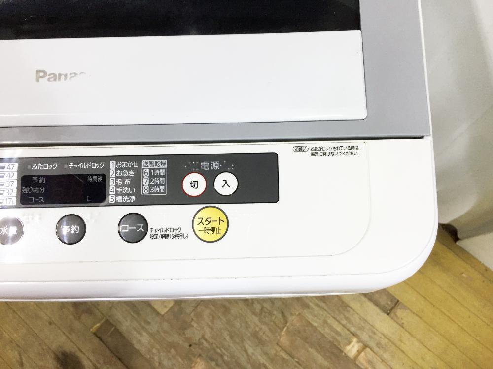 ◆送料無料★ 中古★Panasonic 5kg「パワーミックス浸透洗浄!!」トリプルクリーンシステム!洗濯機【◆NA-F50B3】◆6DD_画像5