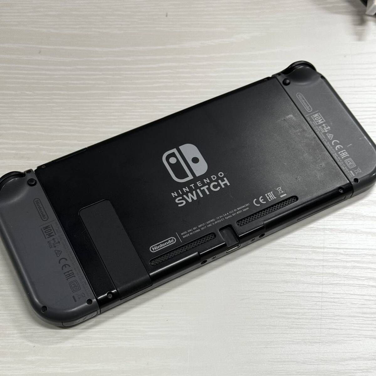 1円スタート Nintendo Switch ニンテンドースイッチ スイッチ 任天堂 Joy-Con(L)/(R) グレー 新モデル_画像7
