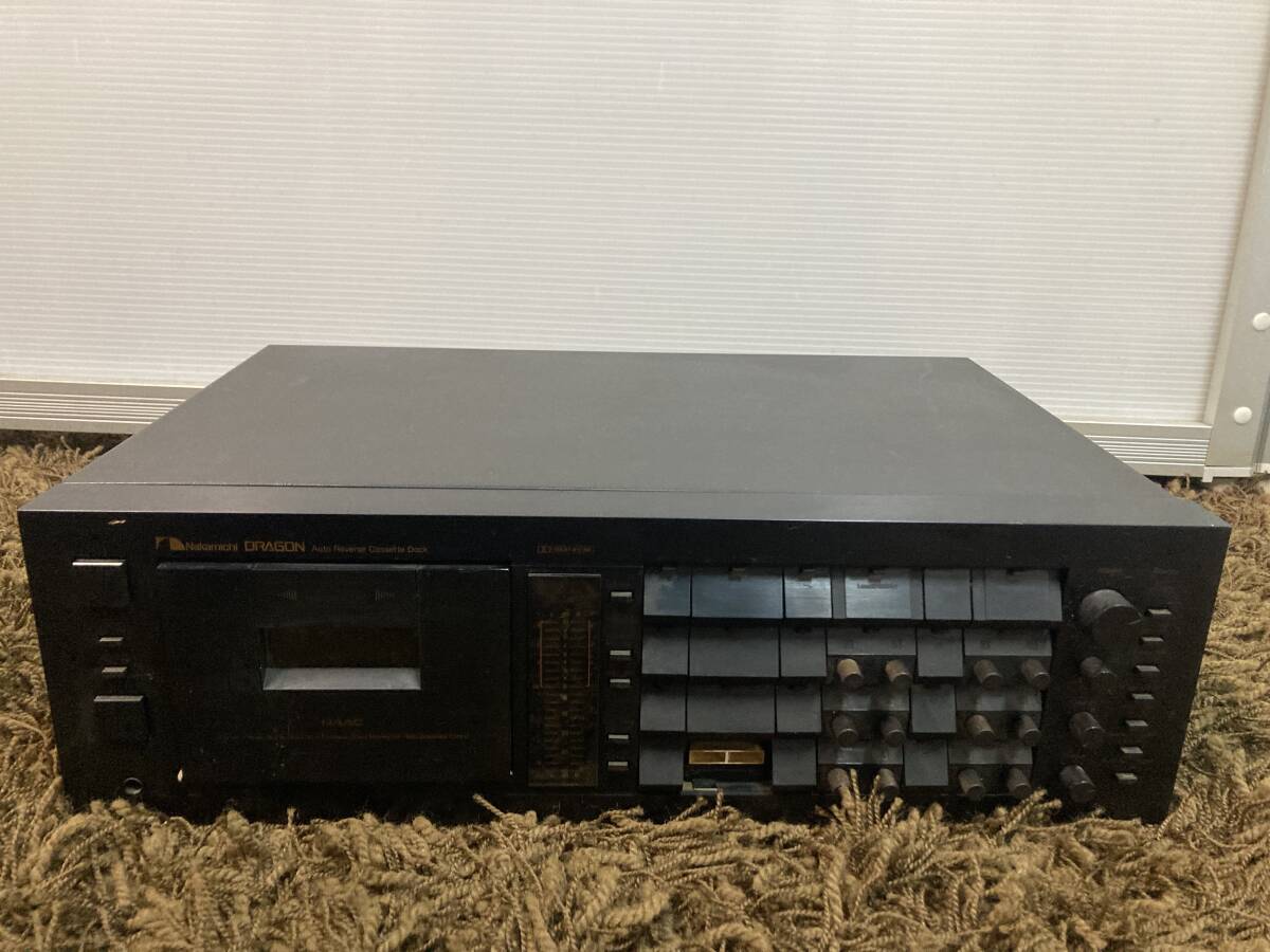 Nakamichi /ナカミチ DRAGON Auto Reverse Cassette Deck ドラゴン/DRAGON カセットデッキ 現状 ジャンク品 の画像1